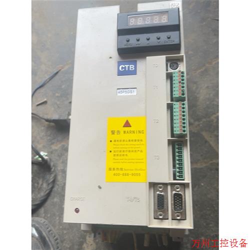 议价直拍不发:CTB(超同步)伺服驱动器 45P5GS1 5.5kw成色好
