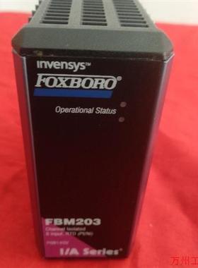 议价直拍不发:(请询价)福克斯波罗DCS卡件FBM203,FOXBORO热电阻