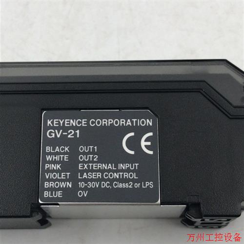 议价直拍不发:原装拆机基恩士KEYENCE传感器 GV-21 95新 线长1米