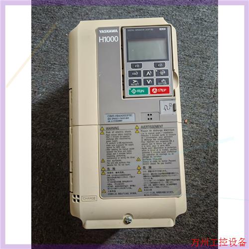 议价直拍不发:安川变频器CIMR-HB4A0003FBA, 功能完好,全新