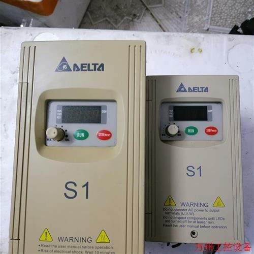 议价直拍不发:(请询价)台达S1系列变频器:VFD015S23A一台,BFD004