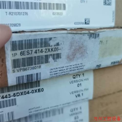 议价直拍不发:(请询价)6ES7414-2XK05-0AB0