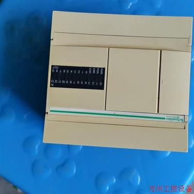 议价直拍不发:拆机施耐德可编程PLC,TWDLCAA24DRF,  24点