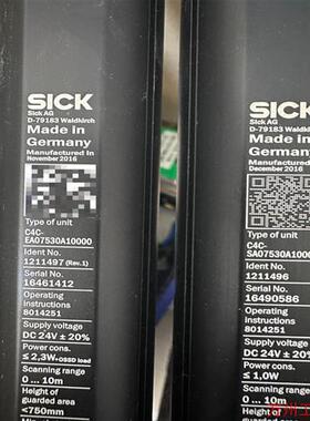 议价直拍不发:议价SICK C4C- SA07530A10000 和 SICK