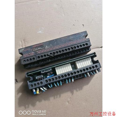 议价直拍不发:三菱CCLINK模块AJ65SBTB2N-16R二手拆机,实议价