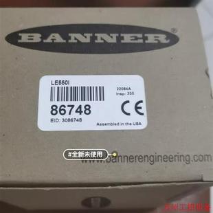 LE550I激光測距傳感器 議價 美國邦納BANNER 議價直拍不發