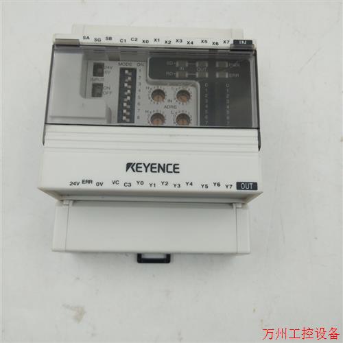 议价直拍不发:原装拆机KEYENCE基恩士远程模块 KL-8BXT继电器模