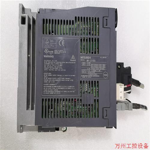 议价直拍不发:议价三菱驱动器MR-J3-40A(400W)拆机,功能完好,
