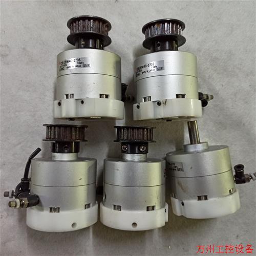 议价直拍不发:SMC旋转气缸CRB2BW40-270,二手拆机,成色漂亮,