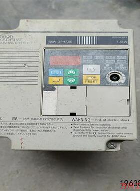 议价直拍不发:议价3G3JV-A4015   1.5kW变频器,机器是坏