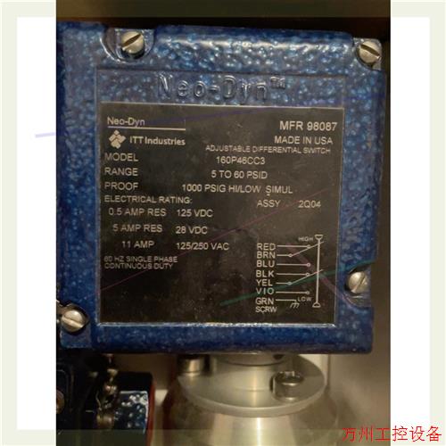 议价直拍不发:Neo-Dyn压力开关160P46CC3全新原装