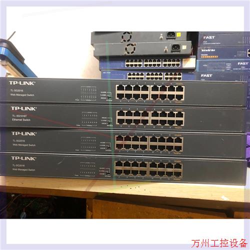 议价直拍不发:议价出售4台16口千兆交换机TP-TL-SG2016,成色9
