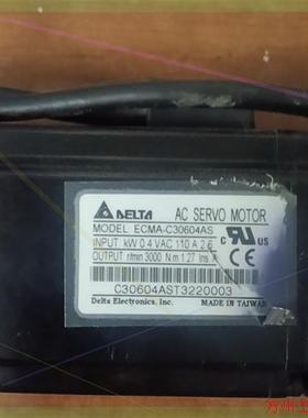 议价直拍不发:台达伺服电机ECMA一C30604ASAB系列400W