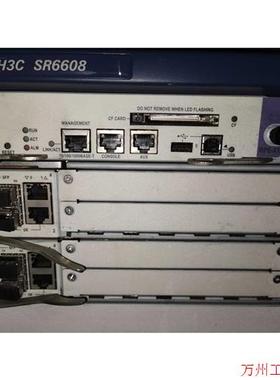 议价直拍不发:议价!H3C SR6608企业路由器,双电双主控H3C SR66