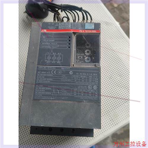 议价直拍不发:PSS72/124-500L拆机abb软启动器37kw的吧,
