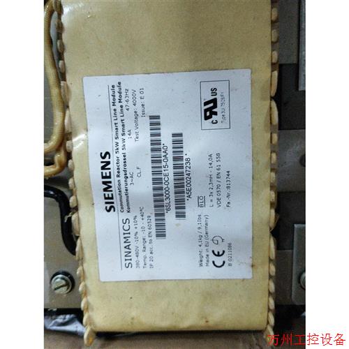 议价直拍不发:电抗器6SL3000-0CE15-0AA0,全新原装库议价