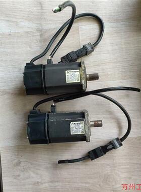 议价直拍不发:HC-MFS43 三菱伺服电机,二手剪线拆机两台,成色实