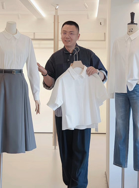 竹纤维衬衫秋季新款女