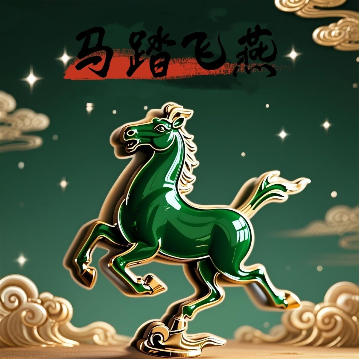 马踏飞燕3d立体金属冰箱贴文创甘肃旅游纪念品伴手礼送朋友送闺蜜