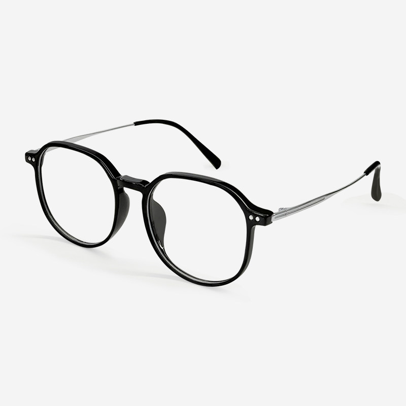 毛源昌近视眼镜黑框素颜神器大框显瘦防蓝光镜片男女同款镜架1601