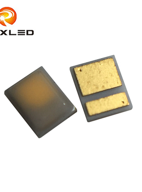 LED普瑞芯片 3W 点粉593NM金黄光1900K 2016贴片应急汽车频闪灯珠