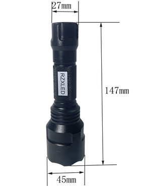 LED UV-B 254NM260NM275NM280NM295NM311NM335NM345NM320NM手电筒