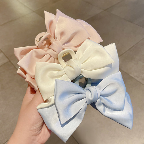 2022新款时尚清新蝴蝶结抓夹