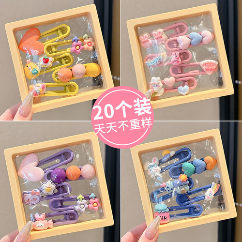 糖果色儿童发夹女2026新款高端