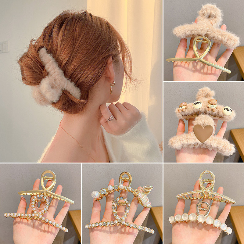 2023年毛绒高级感抓夹