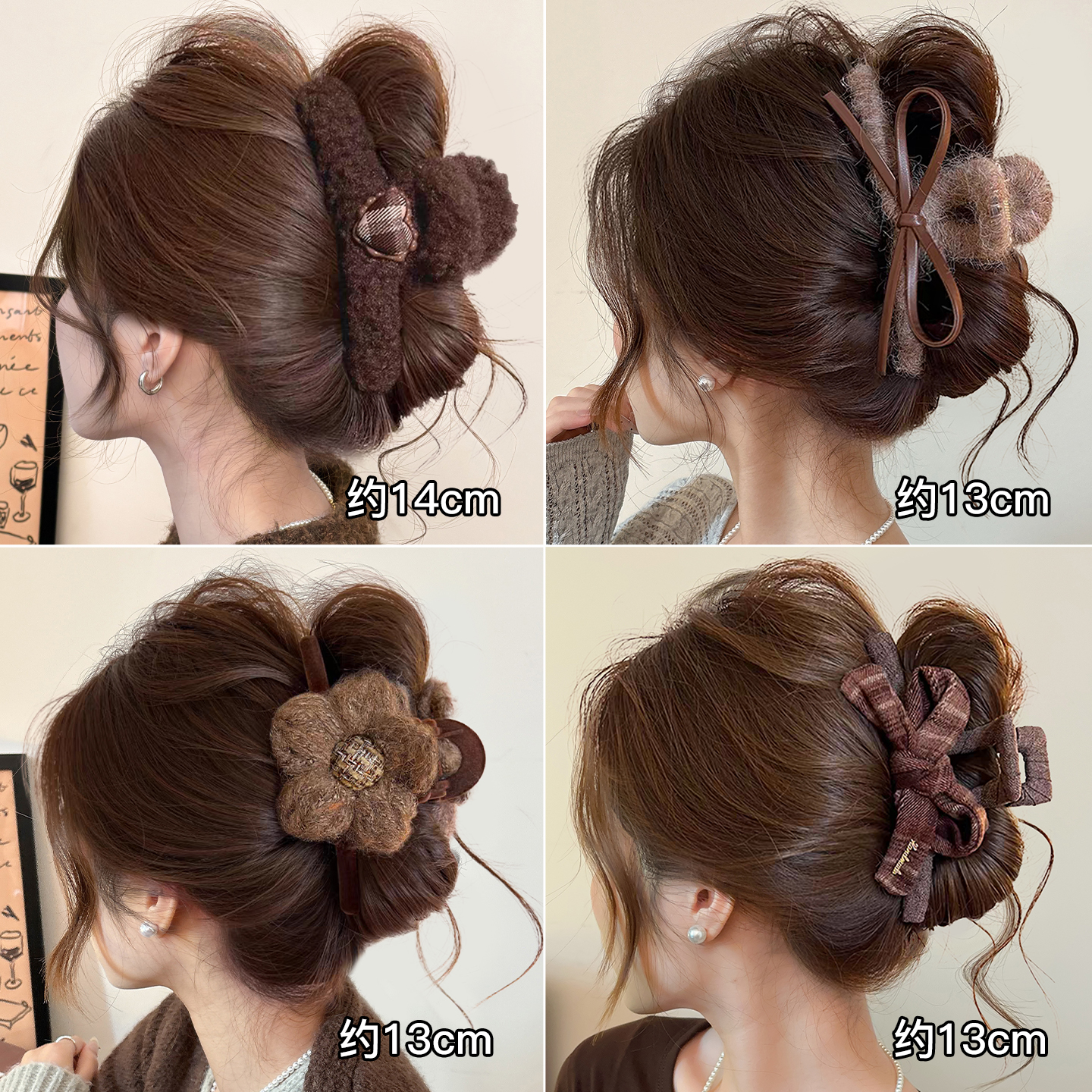 发夹女2025新款高端后脑勺鲨鱼夹