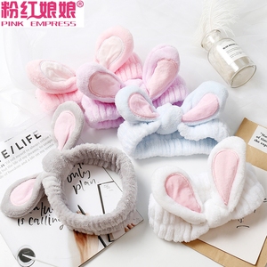 可爱立体兔耳朵洗脸束发带