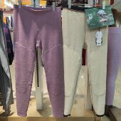 卡尔鹿王秋冬8220女士蚕丝羊毛一体超柔绒加护膝保暖裤 中厚打底裤