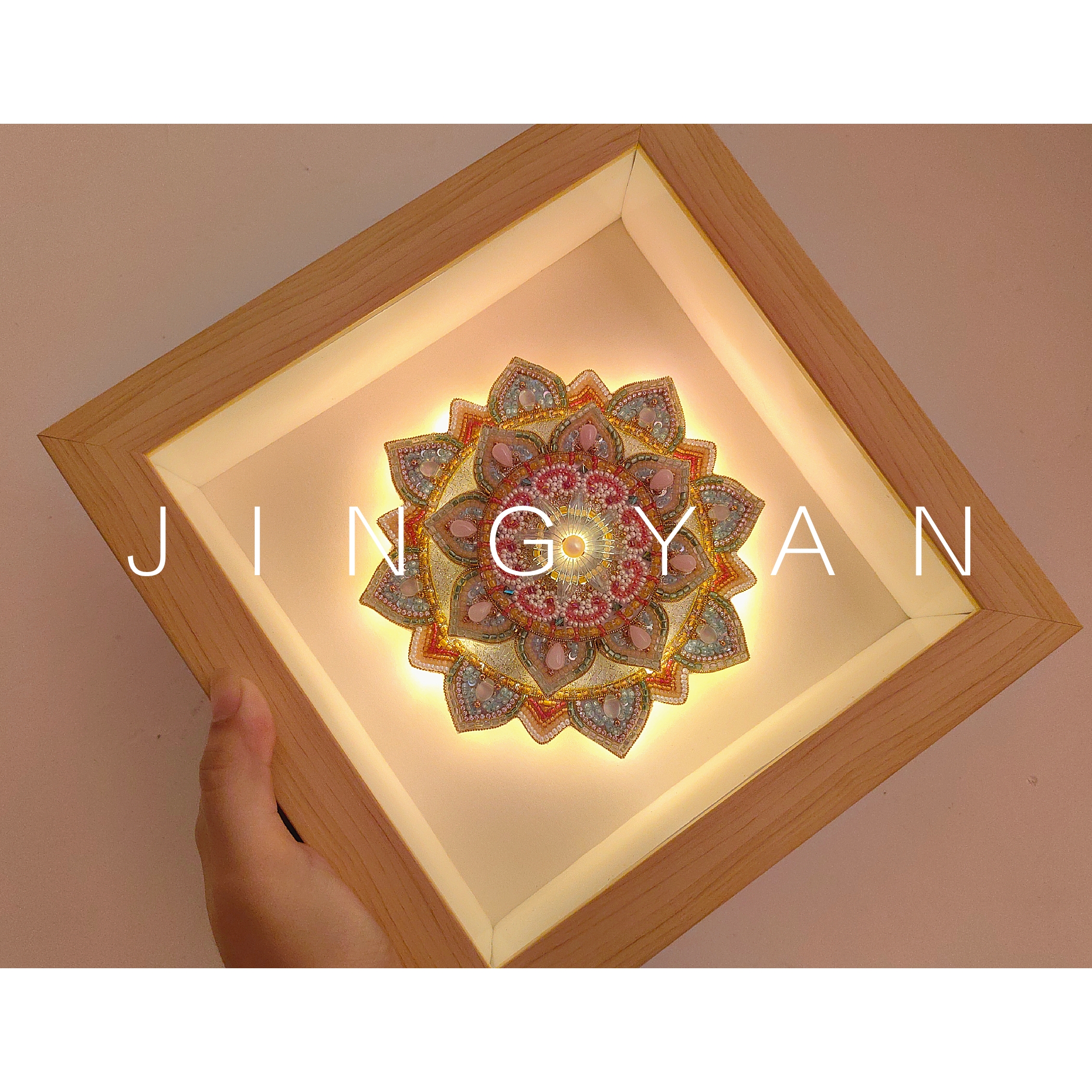 鲸言创作工作室法式刺绣DIY手工