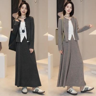 早秋穿搭套装2024女开衫卫