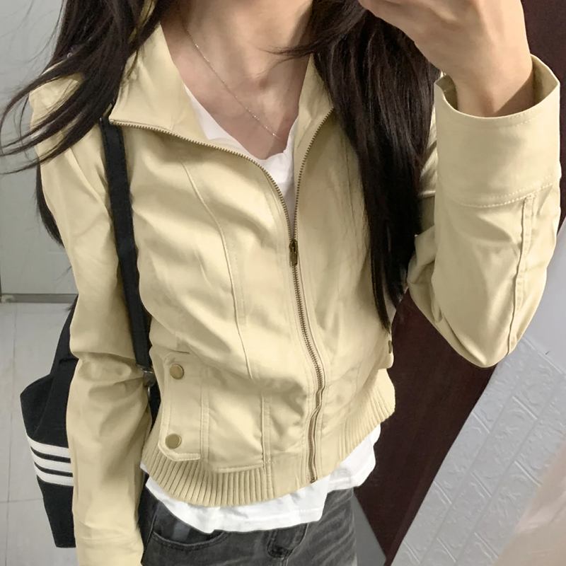 美式覆古夹克外套女初秋20