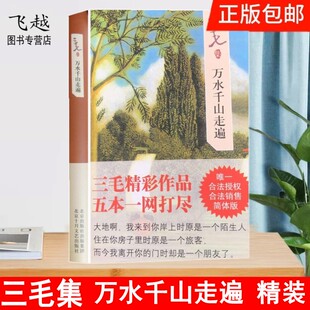 现当代文学随笔小说 本旅行游记散文杂文 雨季 不再来撒哈拉 三毛 新华正版 故事稻草人手记亲爱 三毛集万水千山走遍2007年老版