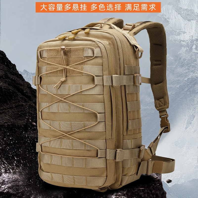 户外骑行双肩包迷彩战术背包书包
