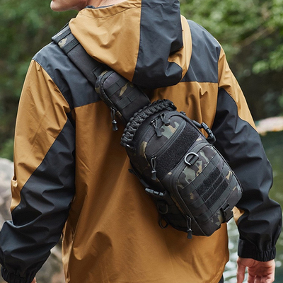 户外运动胸包迷彩战术单肩旅游包