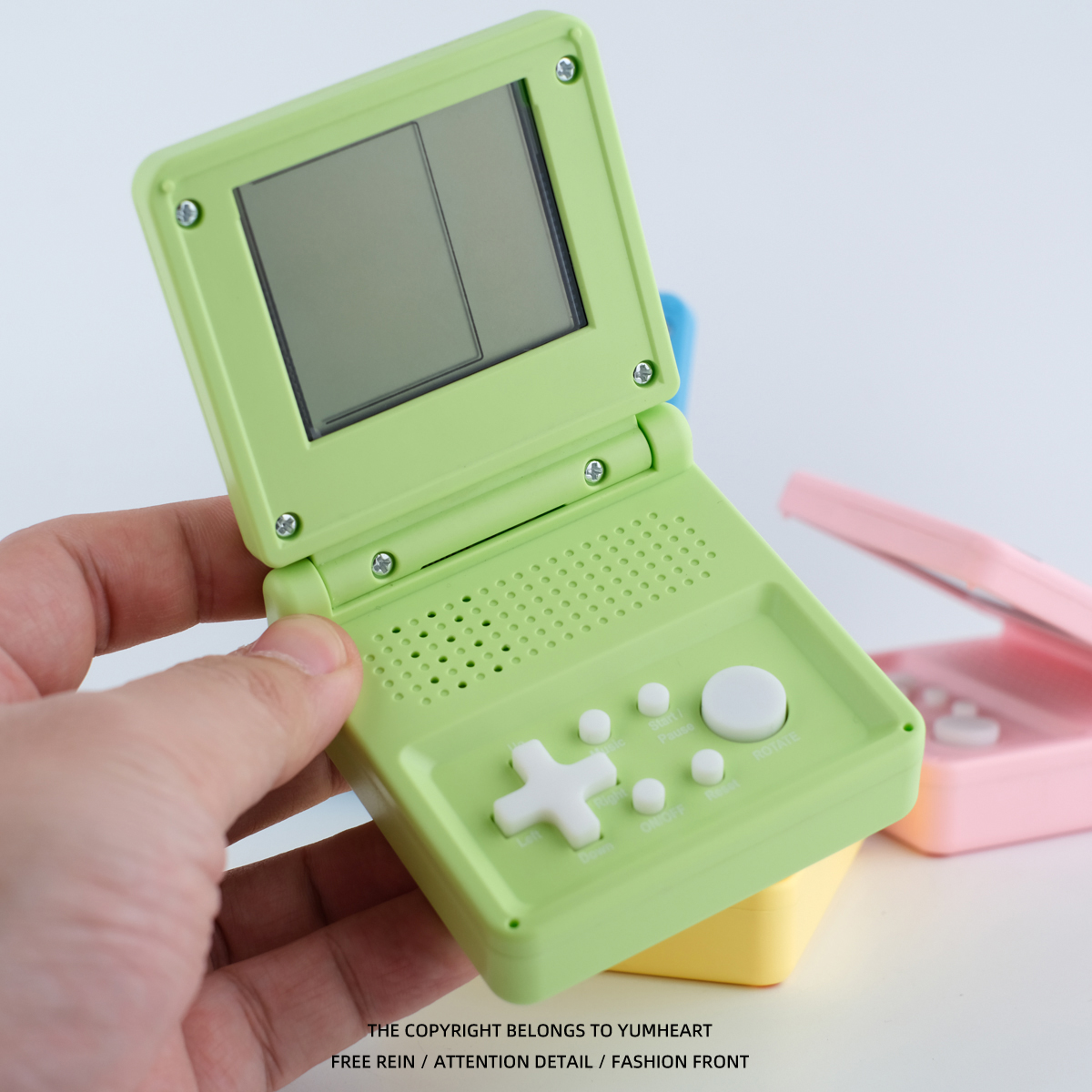 怀旧翻盖俄罗斯方块游戏机上课摸鱼送朋友闺蜜同桌生日儿童节礼物