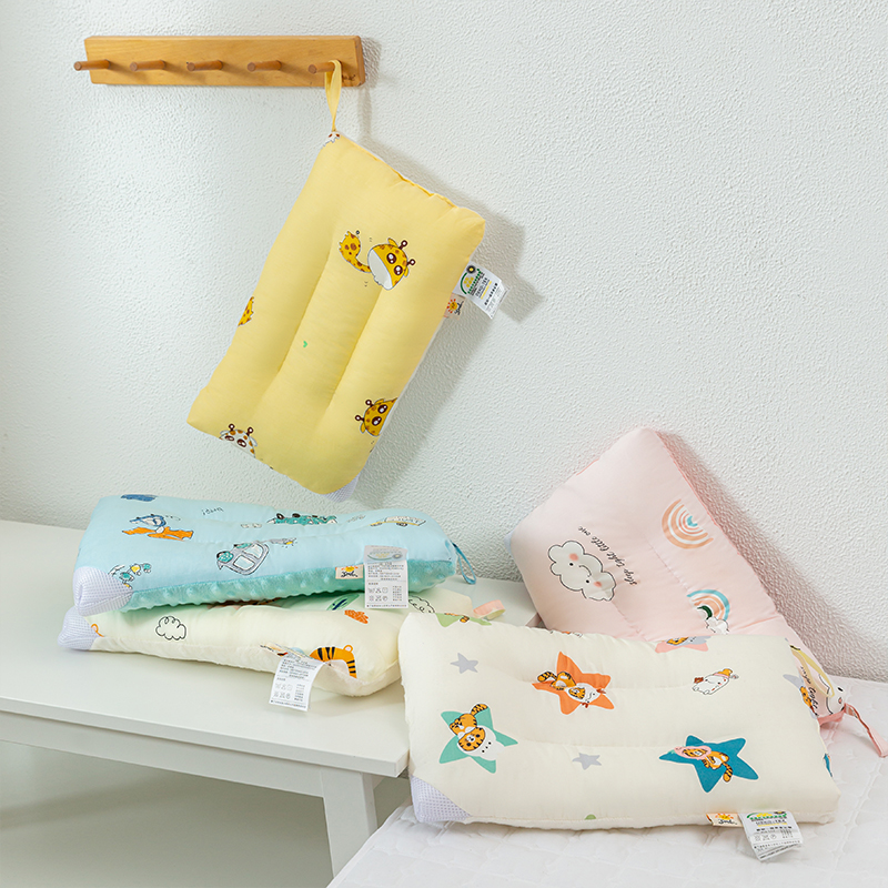 儿童可爱棉质枕芯可机洗可水洗