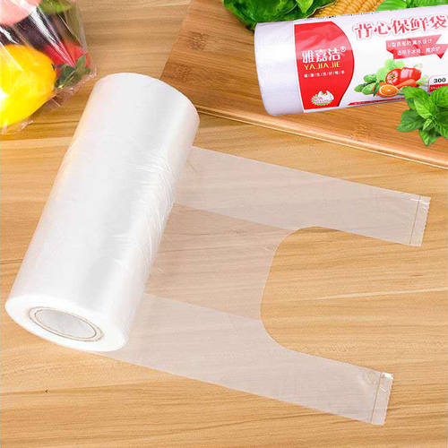 手提背心式微波炉专用加热保鲜袋