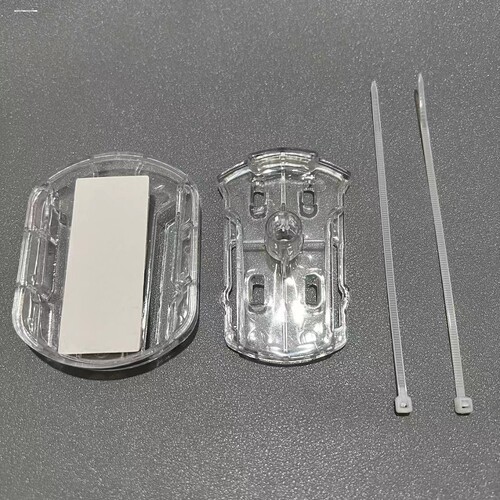 快拆底座卡扣机车公仔毛绒交警消防熊玩具汽车尾箱挂件双面胶牢固