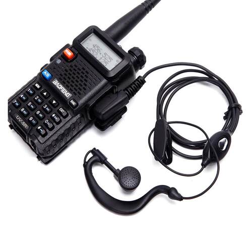 小型迷你对讲电话机耳塞式耳机单孔2.5mm通用T头入耳式耳麦