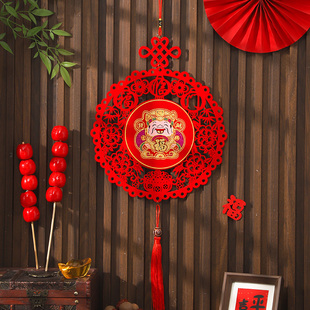 财神挂件福结中国结室内新年春节新春乔迁新居过年喜庆客厅福装饰