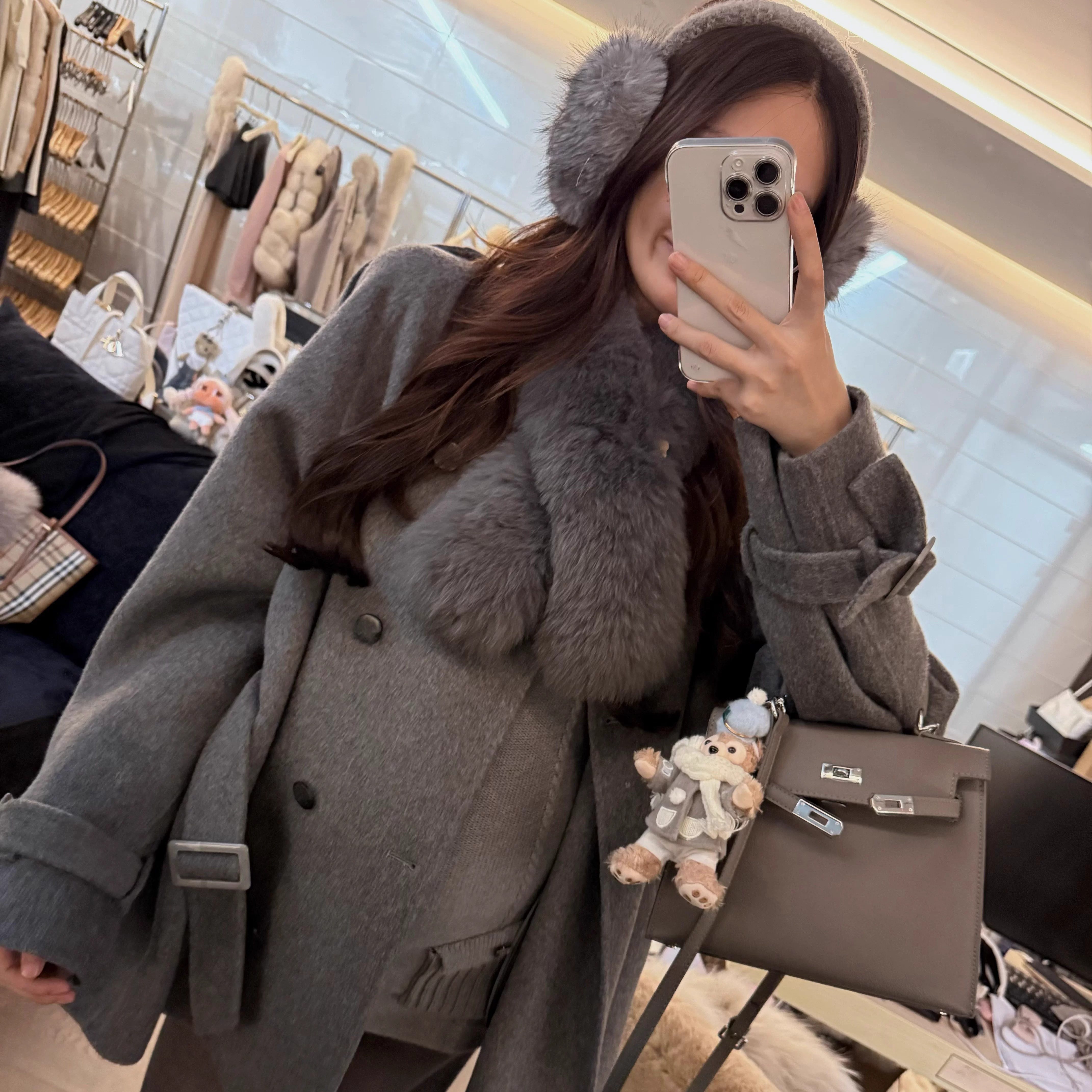 IN MIMIFACE【12.22/20:00上新】狐狸毛围脖