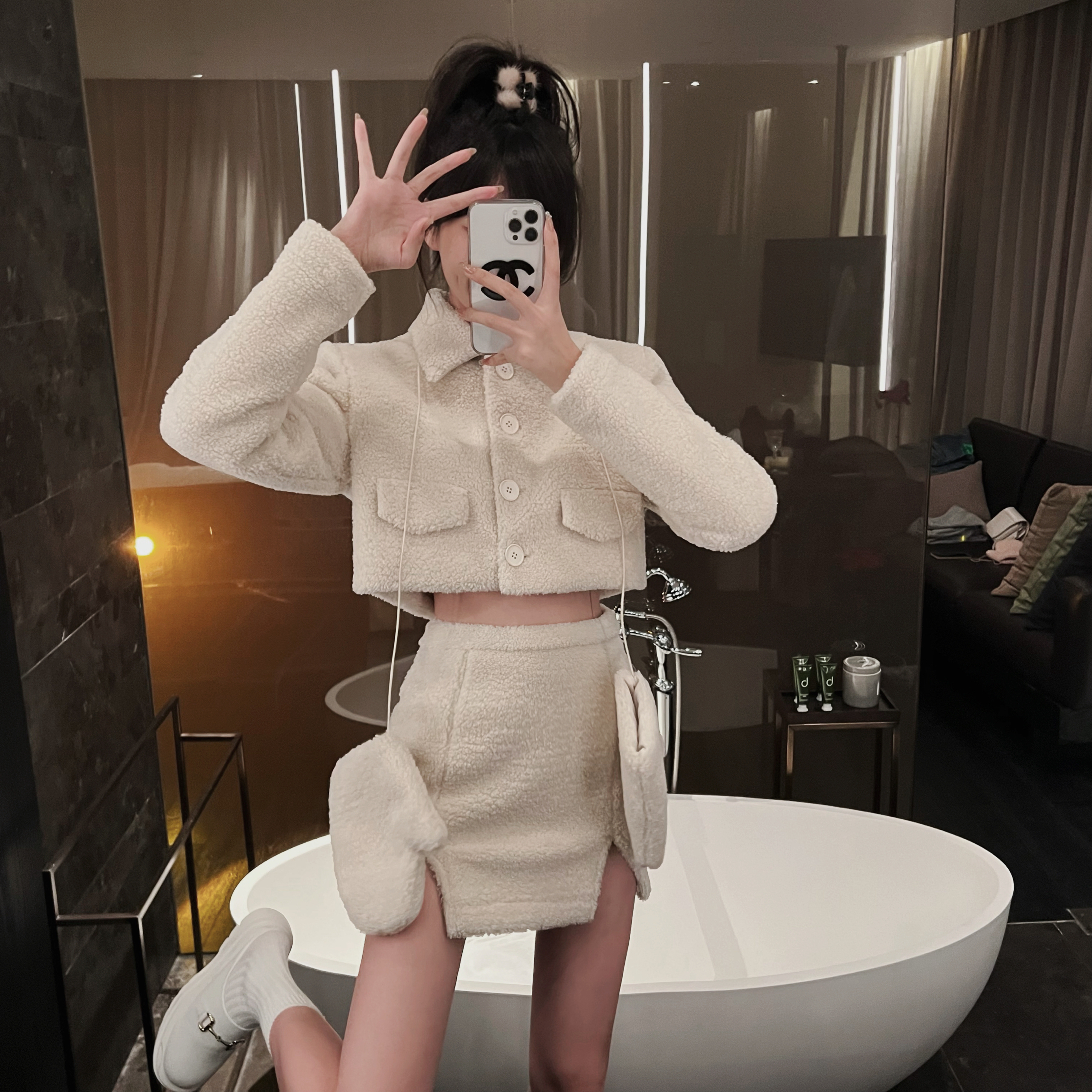IN MIMIFACE 秋冬保暖手套