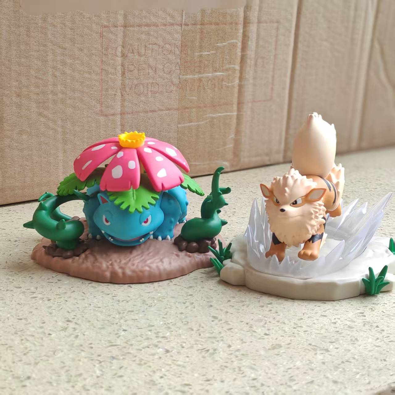 神奇宝贝宠物小精灵宝可梦正版风速狗摆件妙蛙花手办模型公仔
