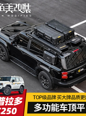 aw车顶行李架适用24/25普拉多改装新霸道lc250雷克萨斯gx550h平台