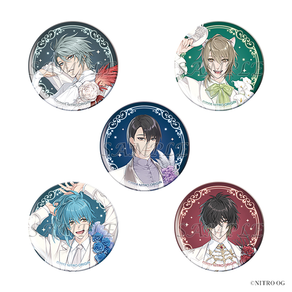 33谷子铺-NITRO CHiRAL N+C 20周年展 东京场贩 吧唧套组 现货