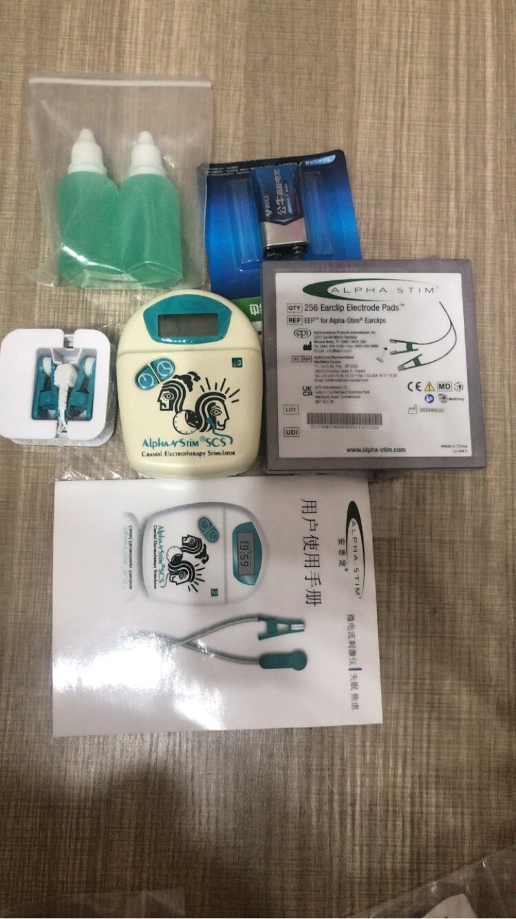 美国进口安思定助眠仪治疗抑郁焦虑失眠原装全新微电流智能按摩椅